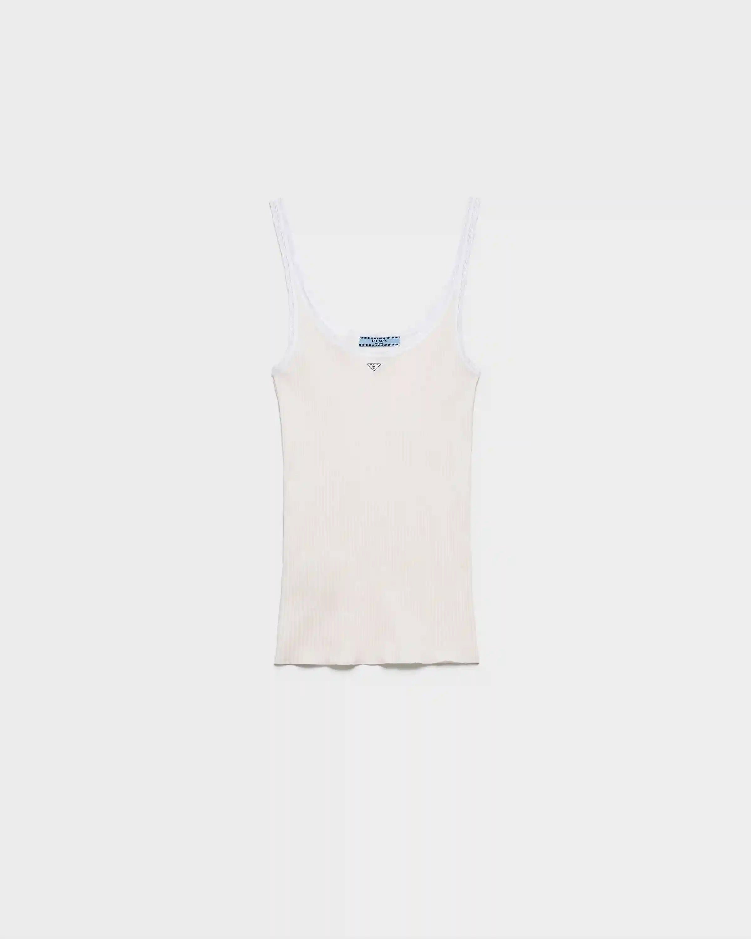 Ribbed cotton top