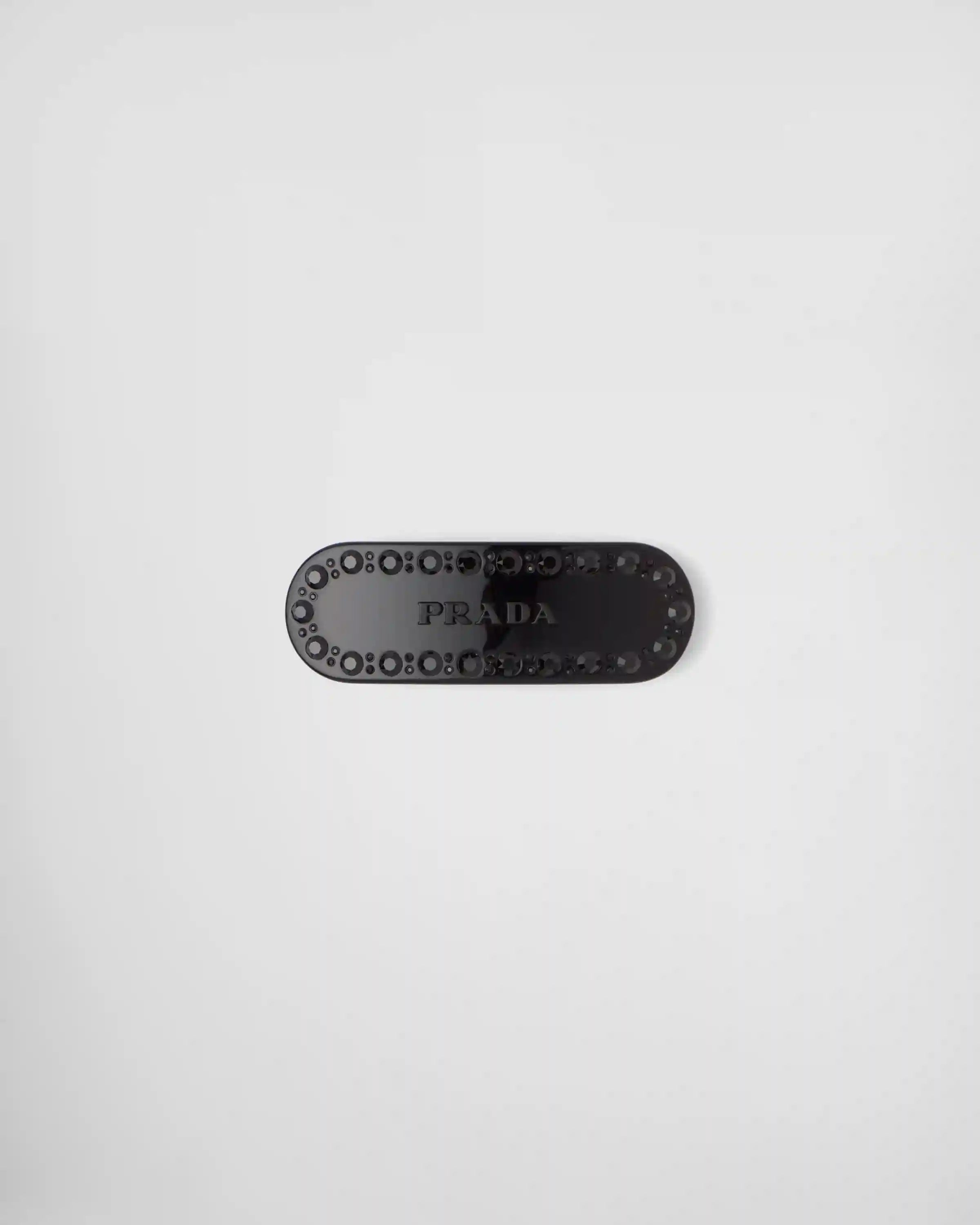 Hair clip with crystals