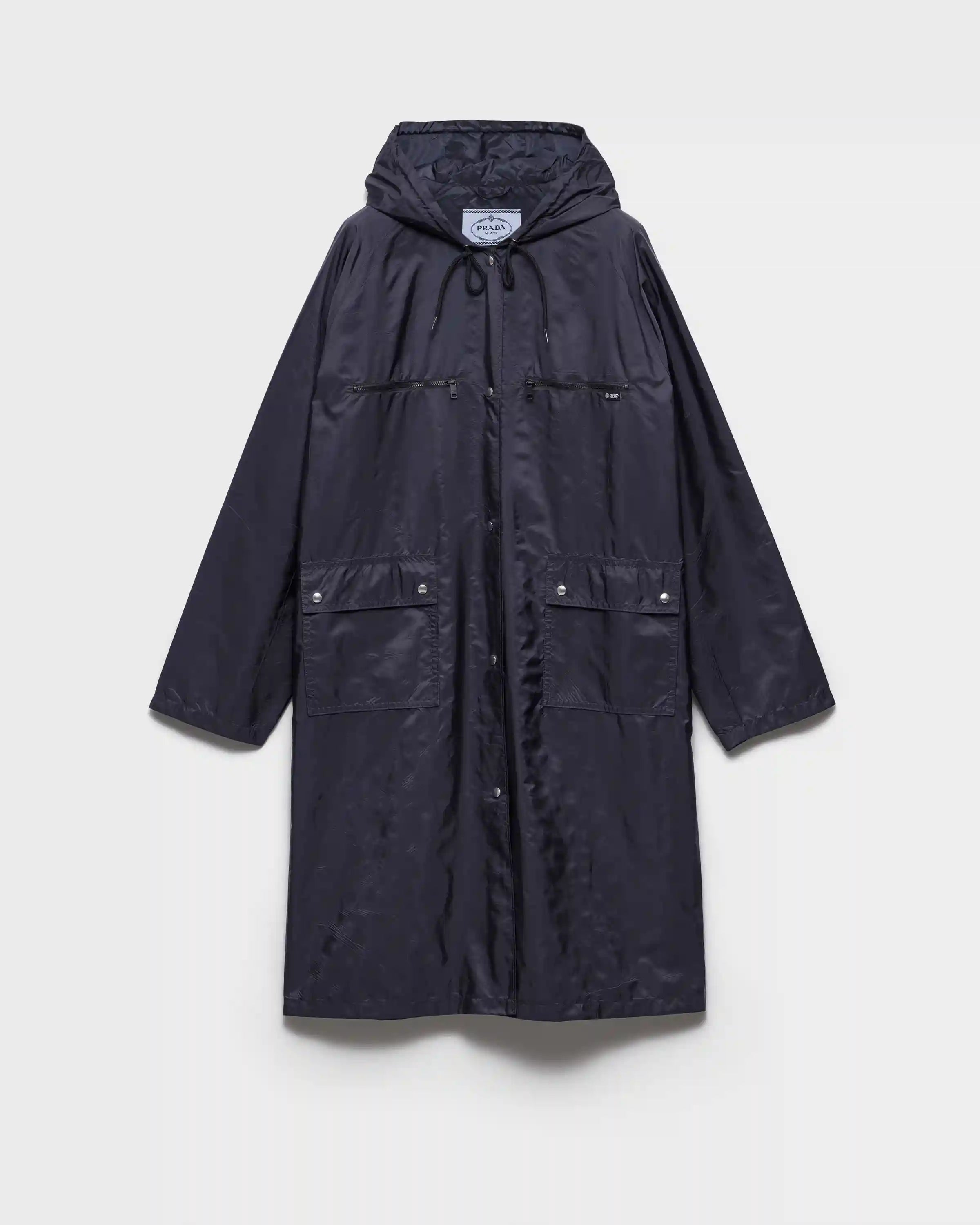 Lightweight Re-Nylon raincoat