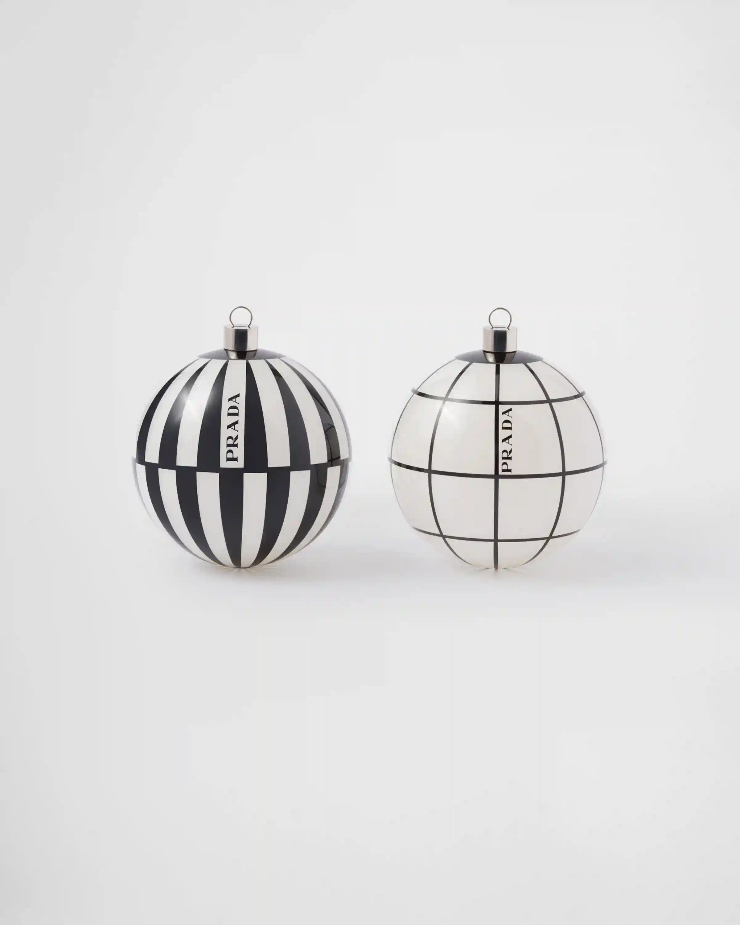 Glass Christmas ornament set
