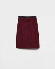 Poplin skirt