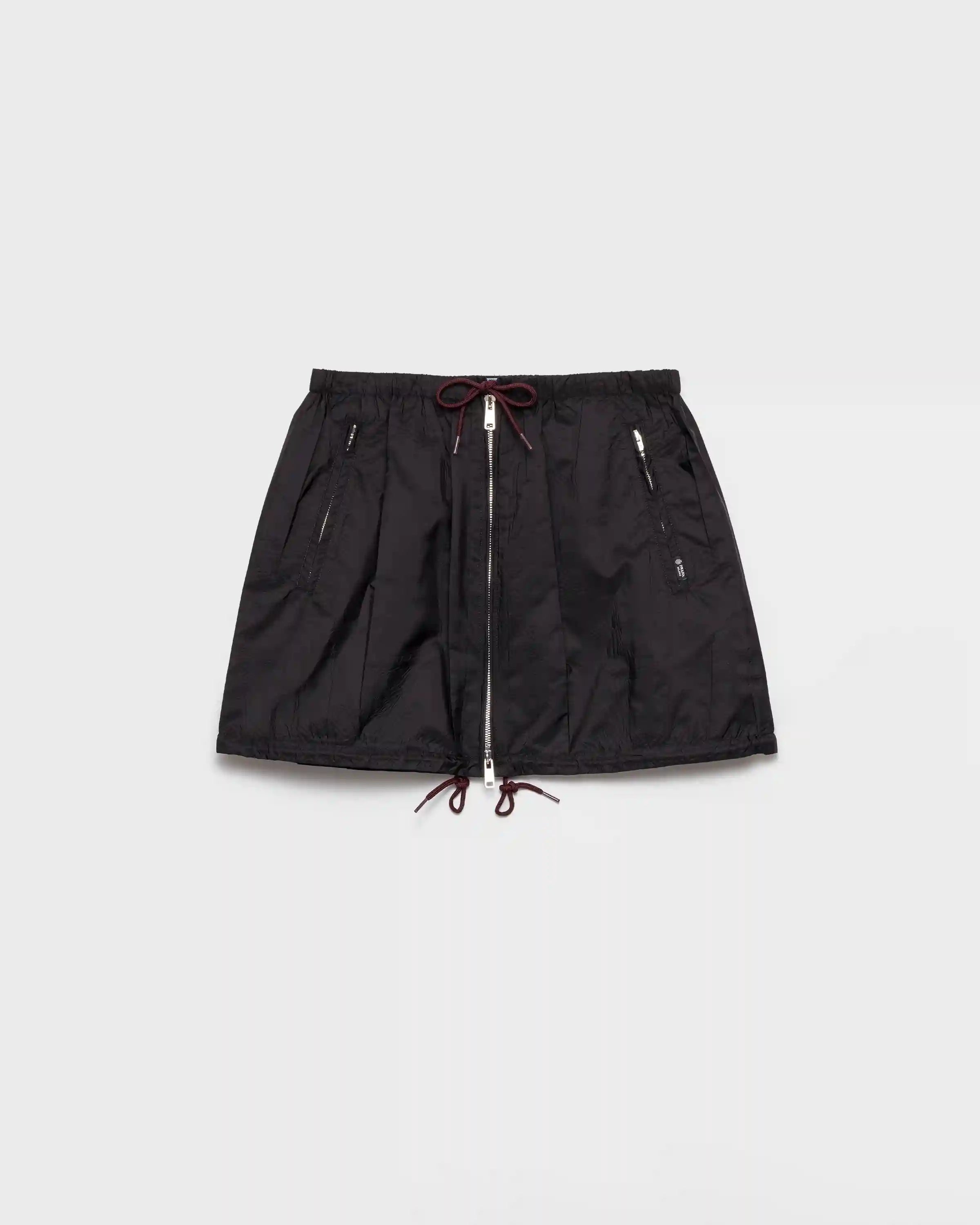 Lightweight Re-Nylon miniskirt