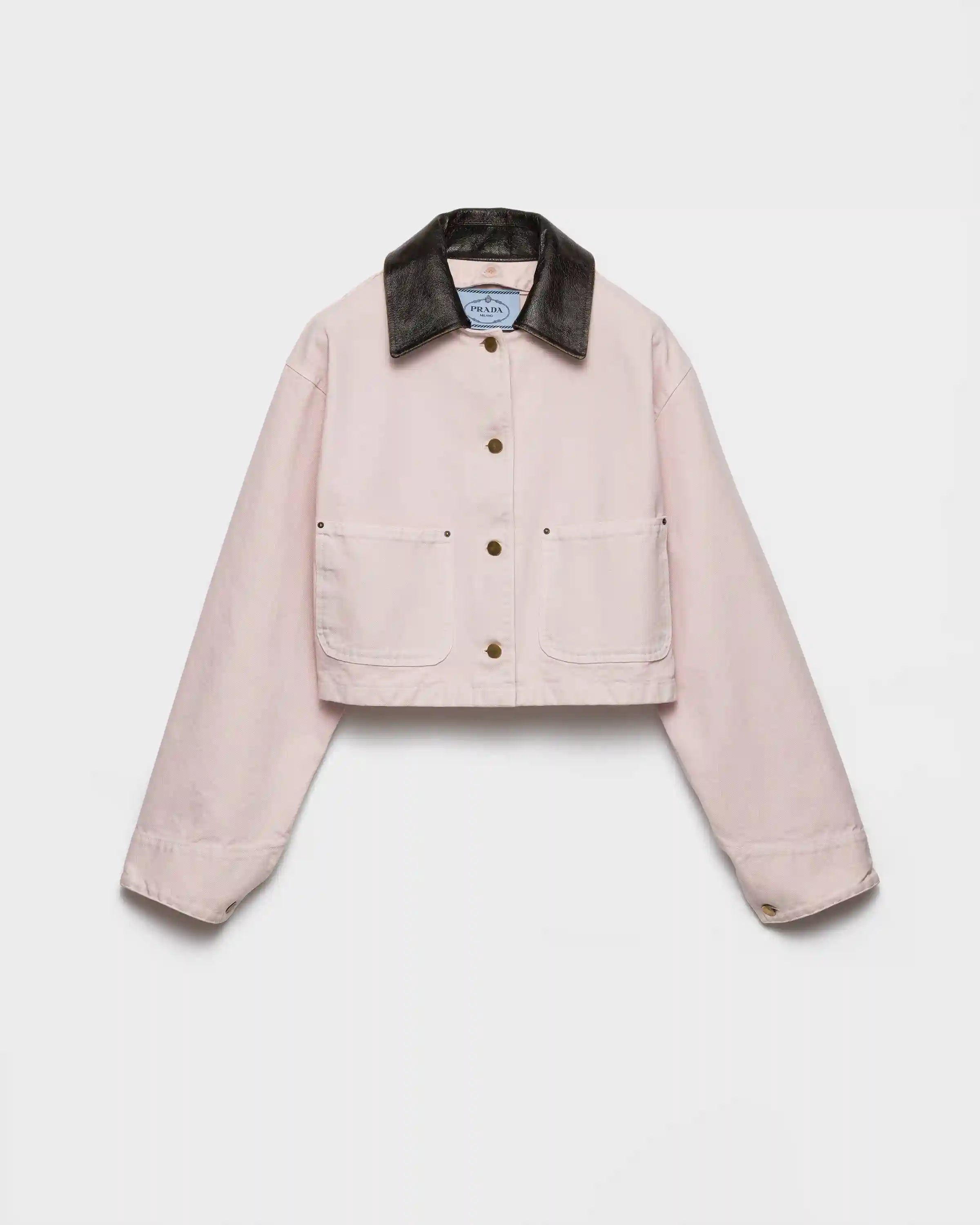 Canvas blouson jacket