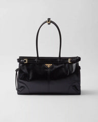 Prada Bonnie large leather handbag