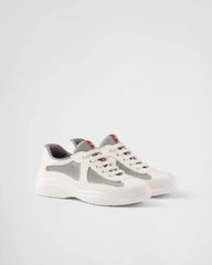Prada America's Cup Soft rubber and bike fabric sneakers