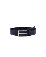 Ostrich leather belt