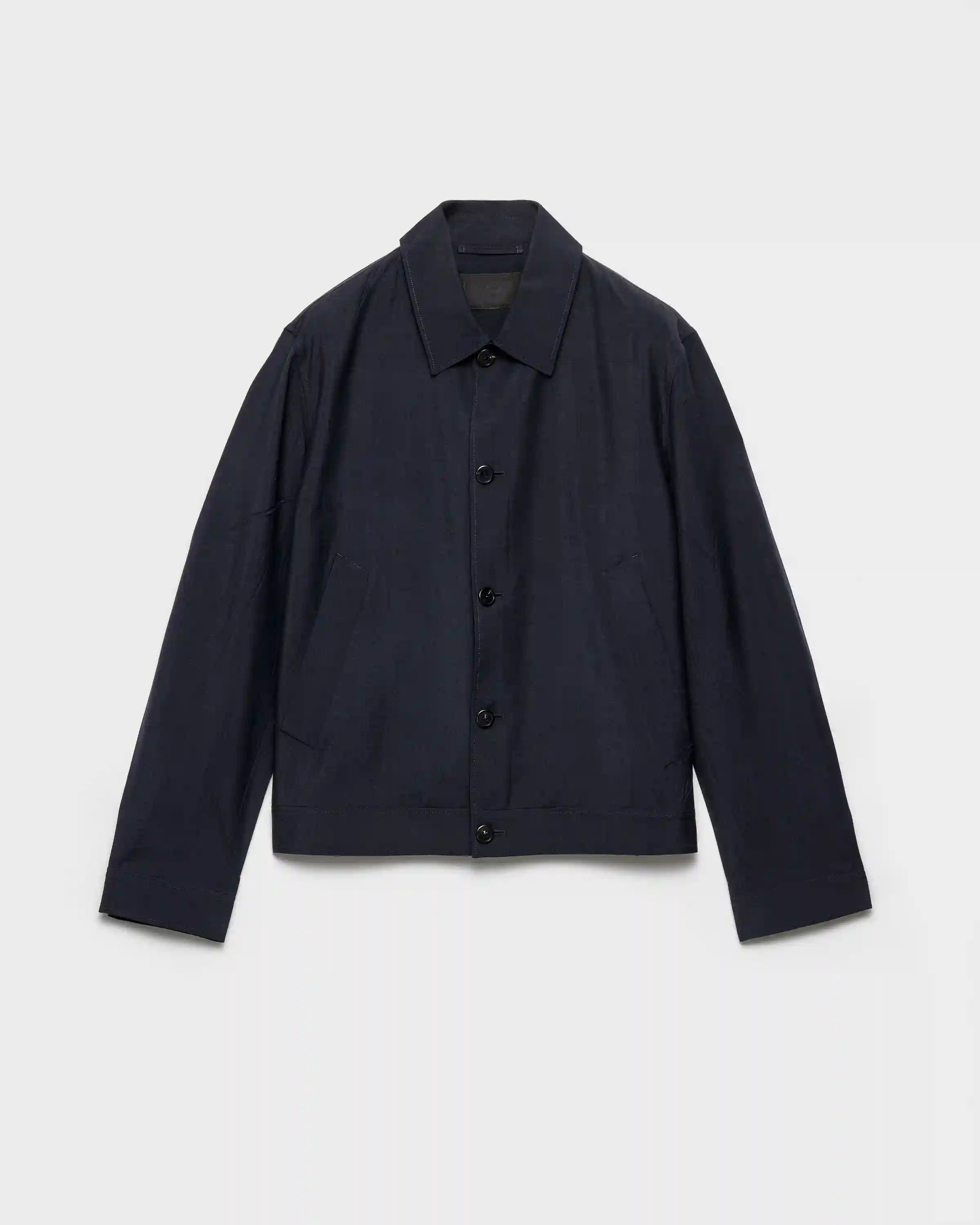 Mohair and wool blouson jacket