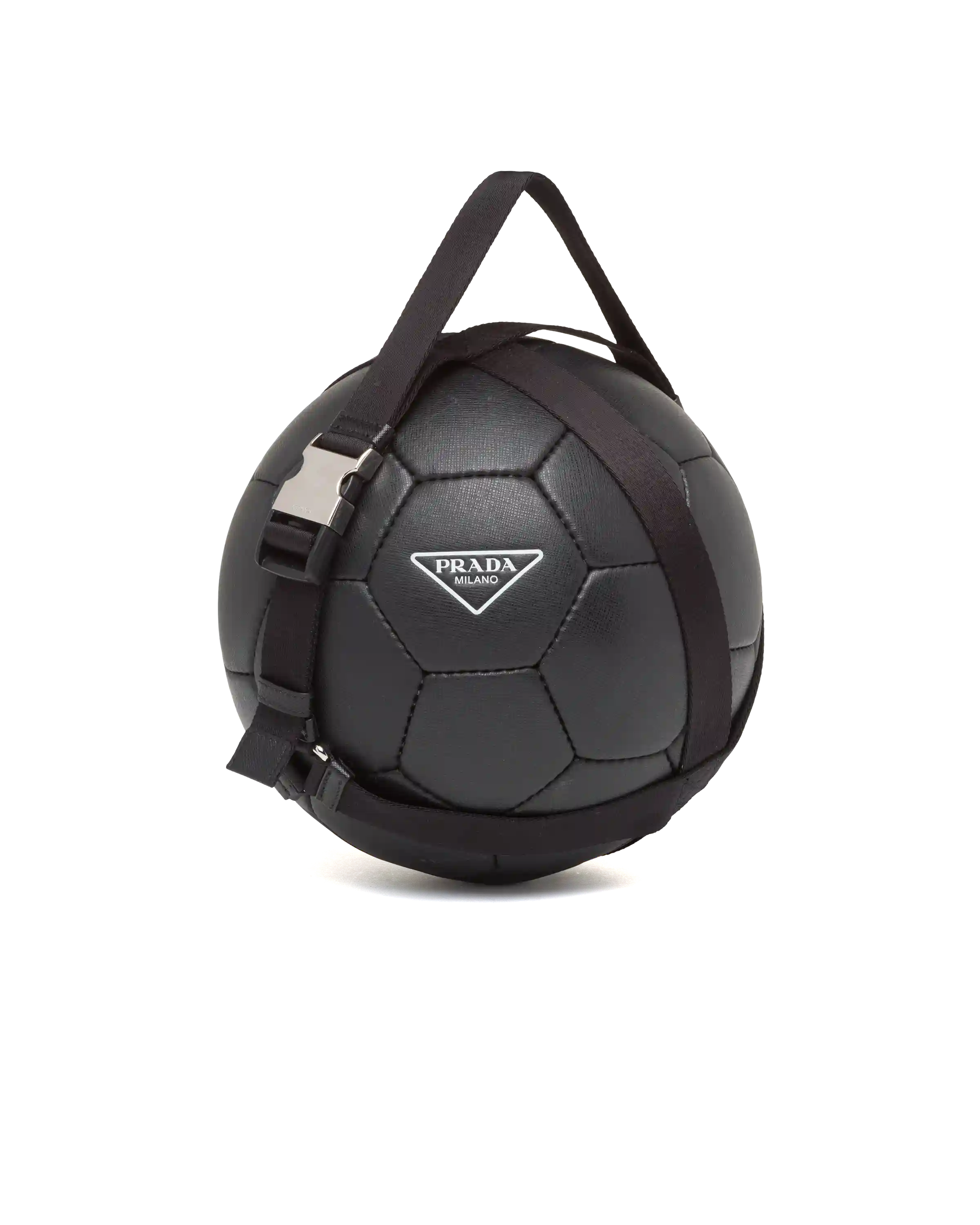 Saffiano leather soccer ball