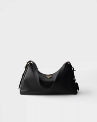 Prada Aimée large leather shoulder bag
