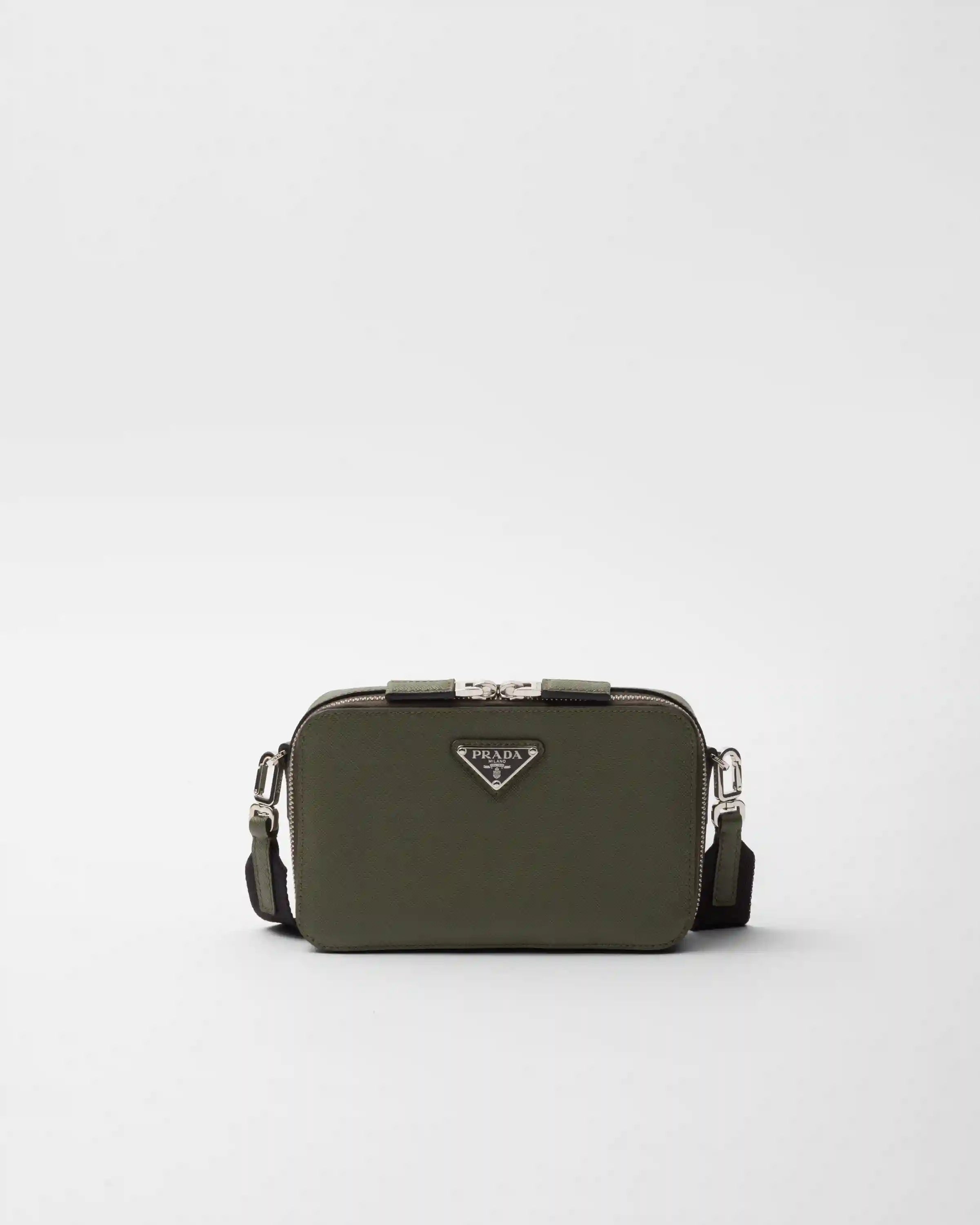 Prada Brique Saffiano leather bag