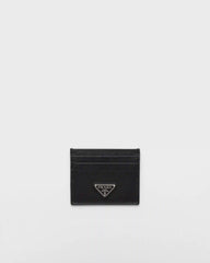 Re-Nylon and Saffiano leather card holder
