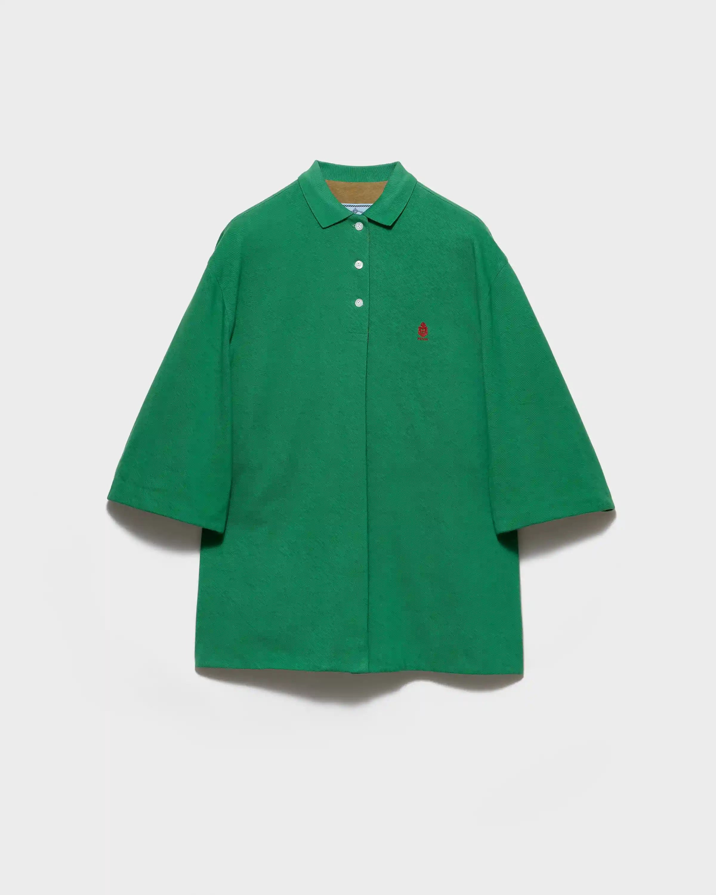 Old piqué blouson jacket