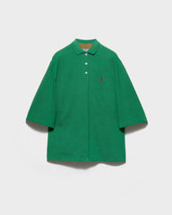 Old piqué blouson jacket