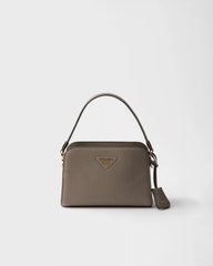 Leather mini handbag