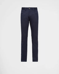 Five-pocket stretch drill jeans