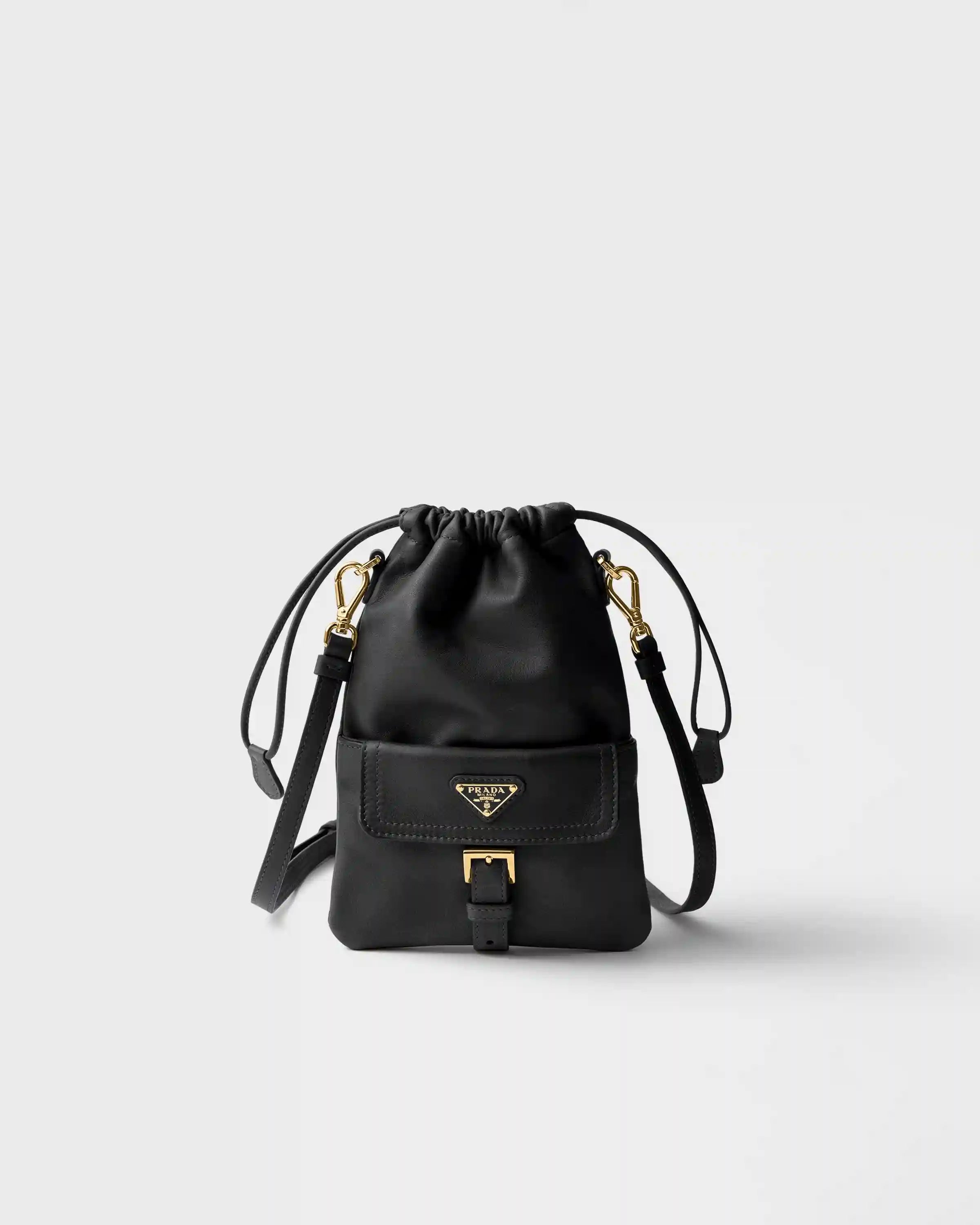 Nappa leather pouch