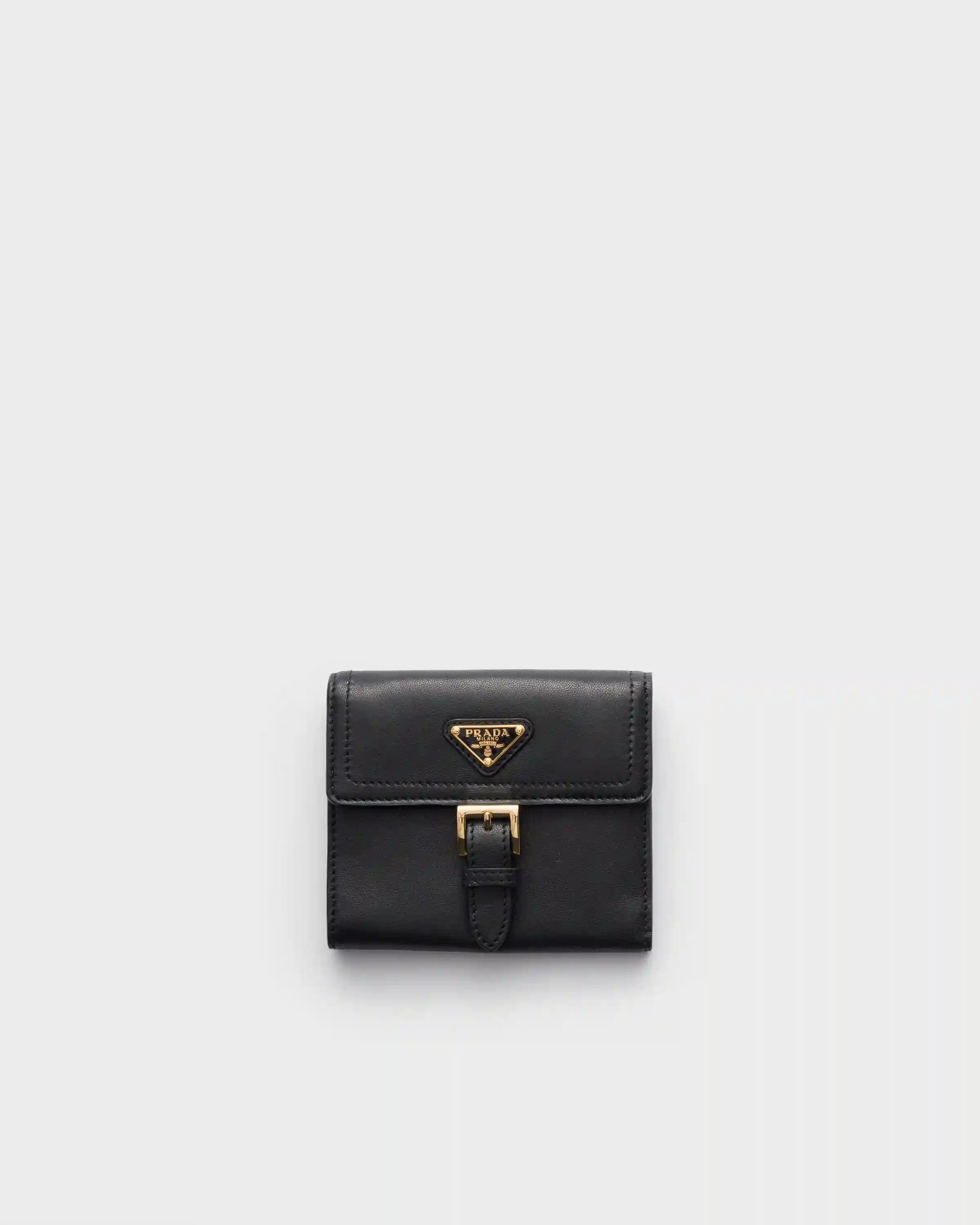 Small nappa leather wallet