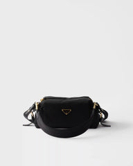 Prada Explore small Re-Nylon and leather shoulder bag