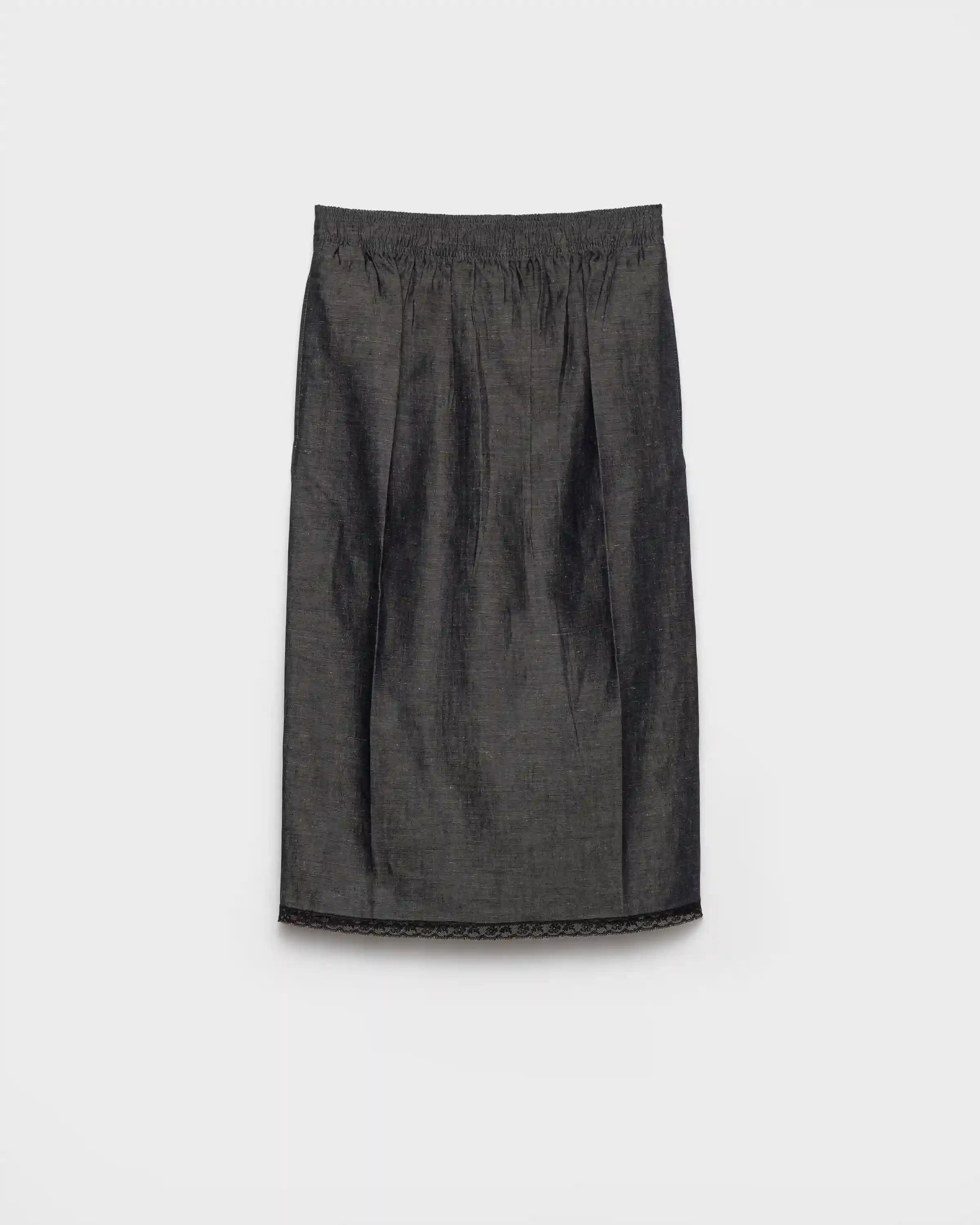 Chambray skirt