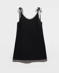 Compact sablé mini-dress