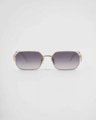 Sunglasses with Prada triangle logo