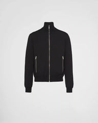 Reversible wool and Re-Nylon jacket