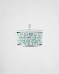 Porcelain box - Vienna Green