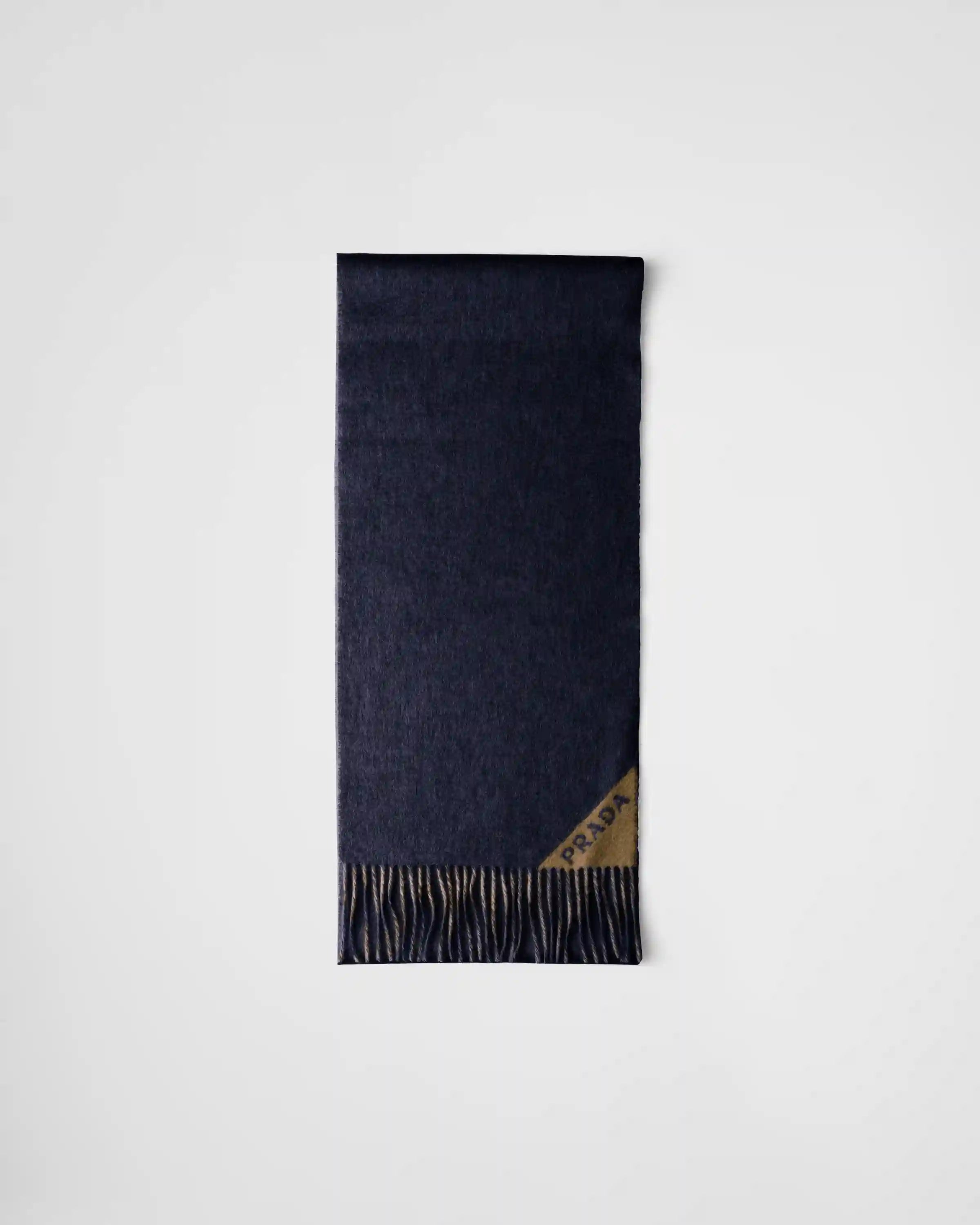 Double cashmere scarf