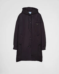 Oversized light Re-Nylon raincoat
