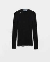 Wool crew-neck sweater
