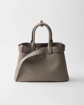 Prada Buckle small leather handbag with belt