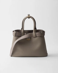 Prada Buckle small leather handbag with belt