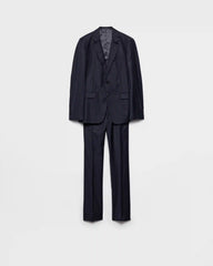 Single-breasted cashmere and wool suit