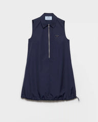 Poplin mini-dress