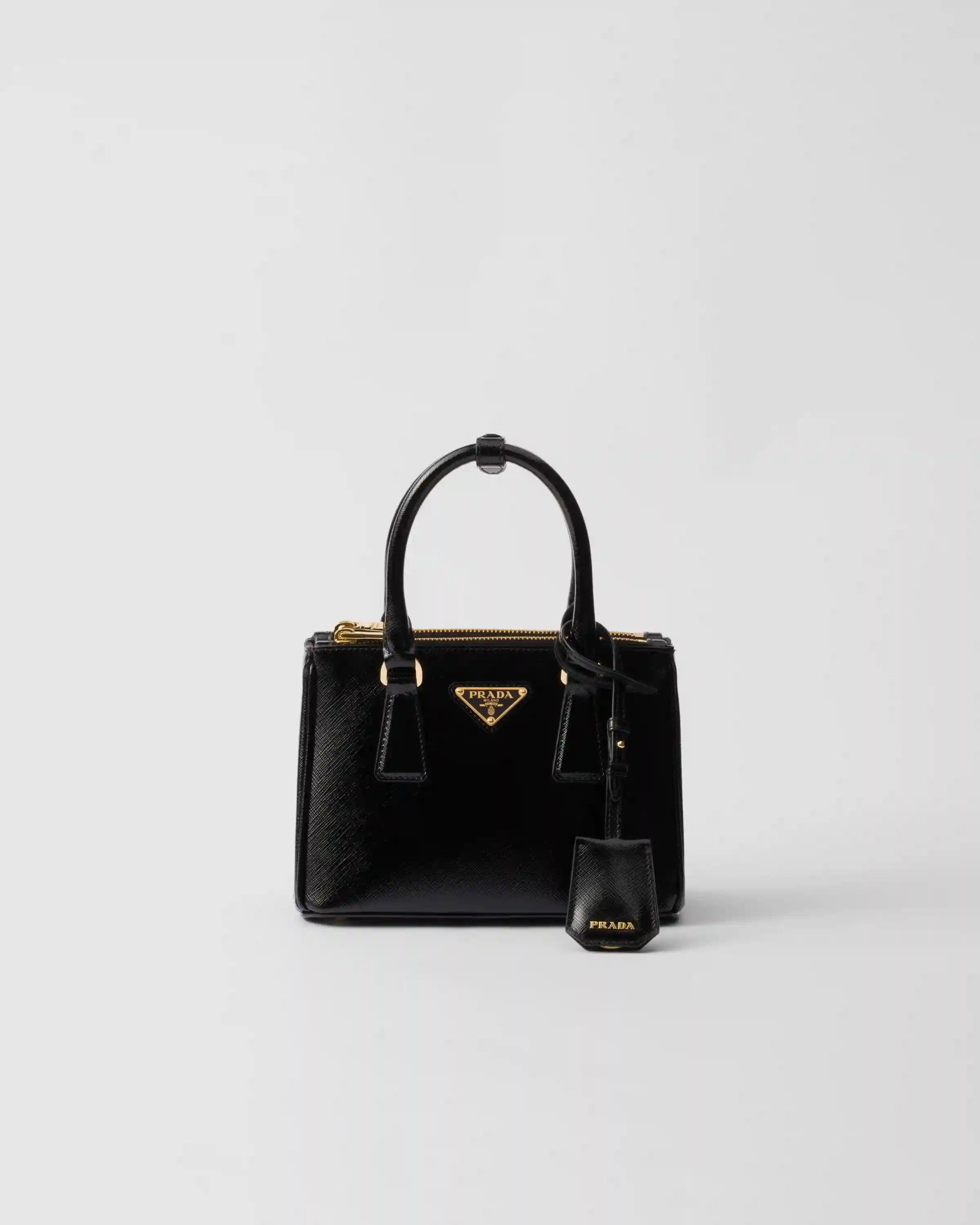 Prada Galleria mini patent Saffiano bag