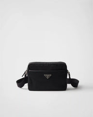 Re-Nylon and Saffiano shoulder bag