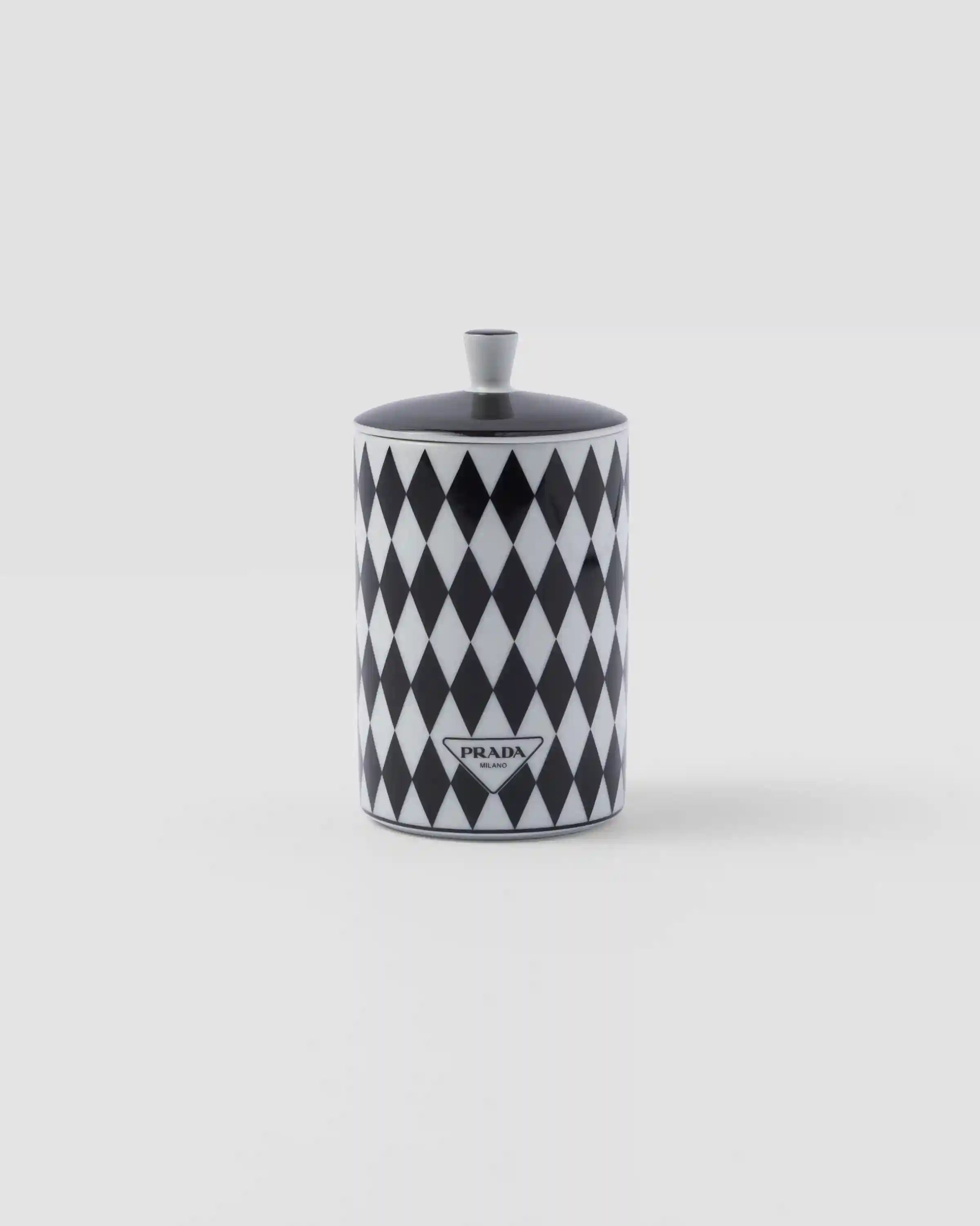Porcelain scented candle - Checkerboard