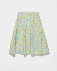 Full floral print Re-Nylon skirt