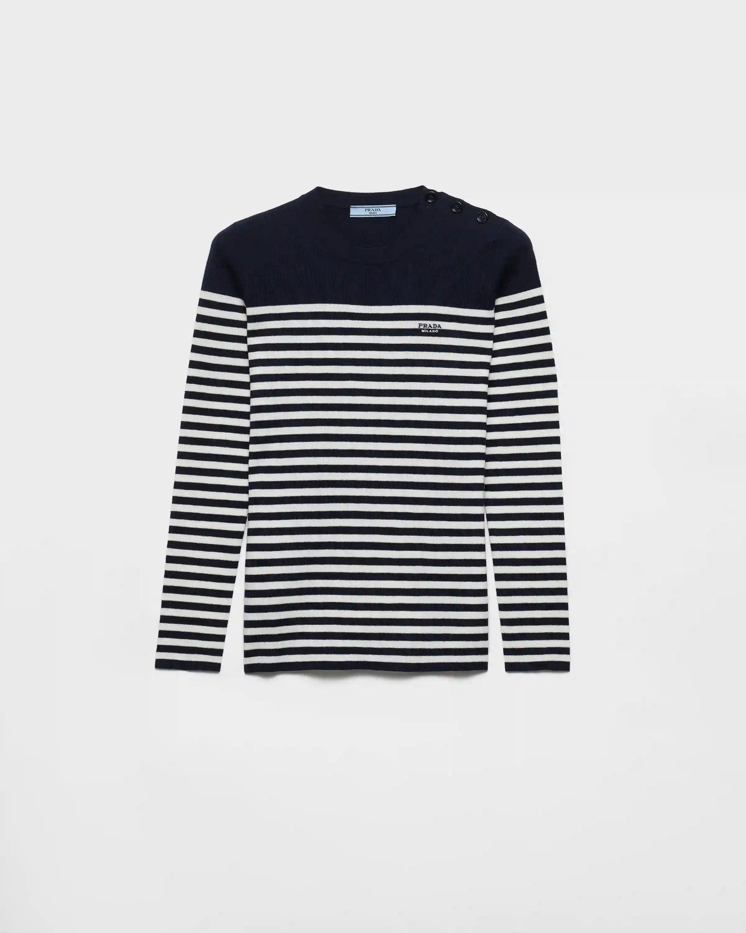 Striped wool sweater