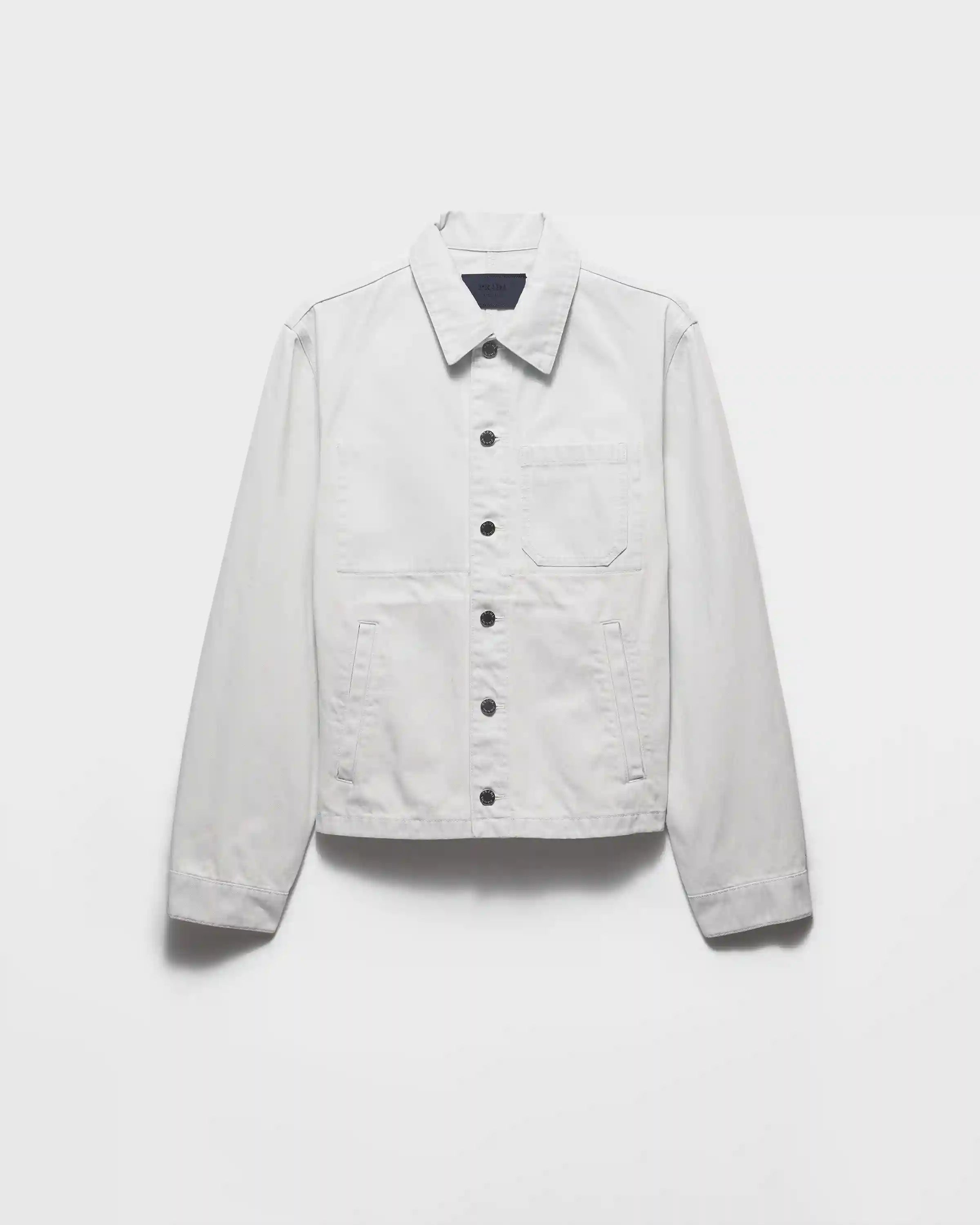 Denim blouson jacket