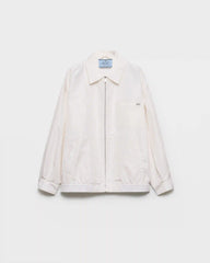 Silk faille blouson jacket