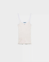 Ribbed cotton top