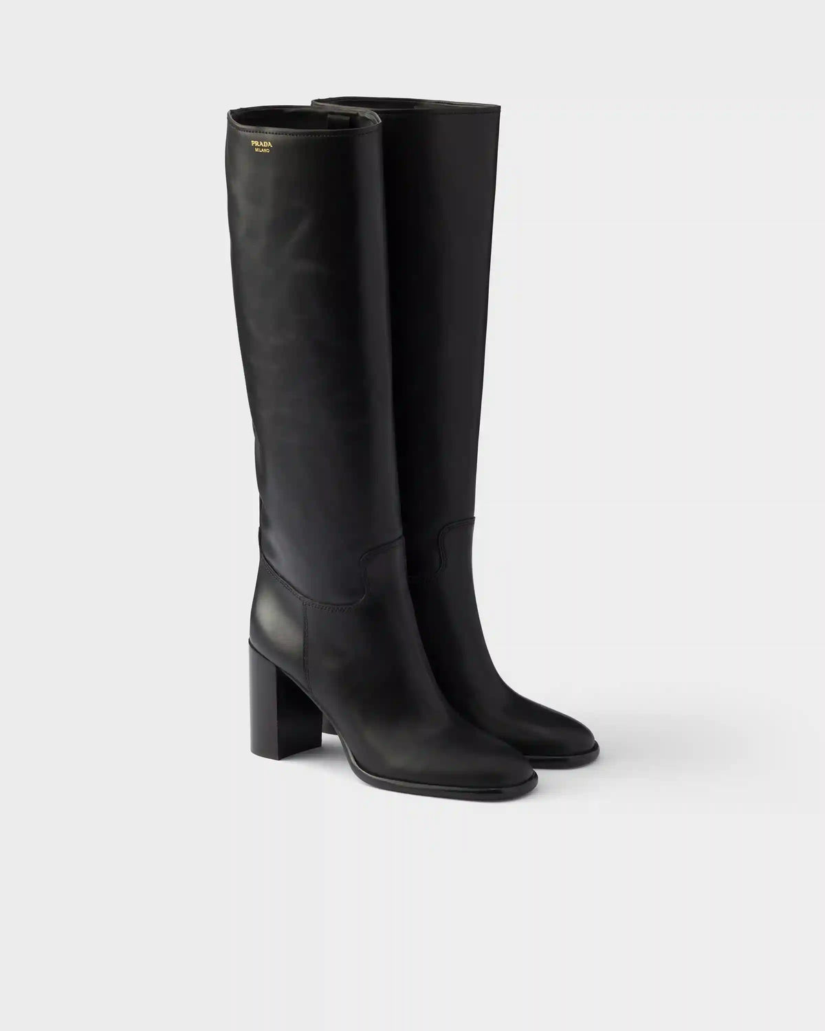 Leather boots