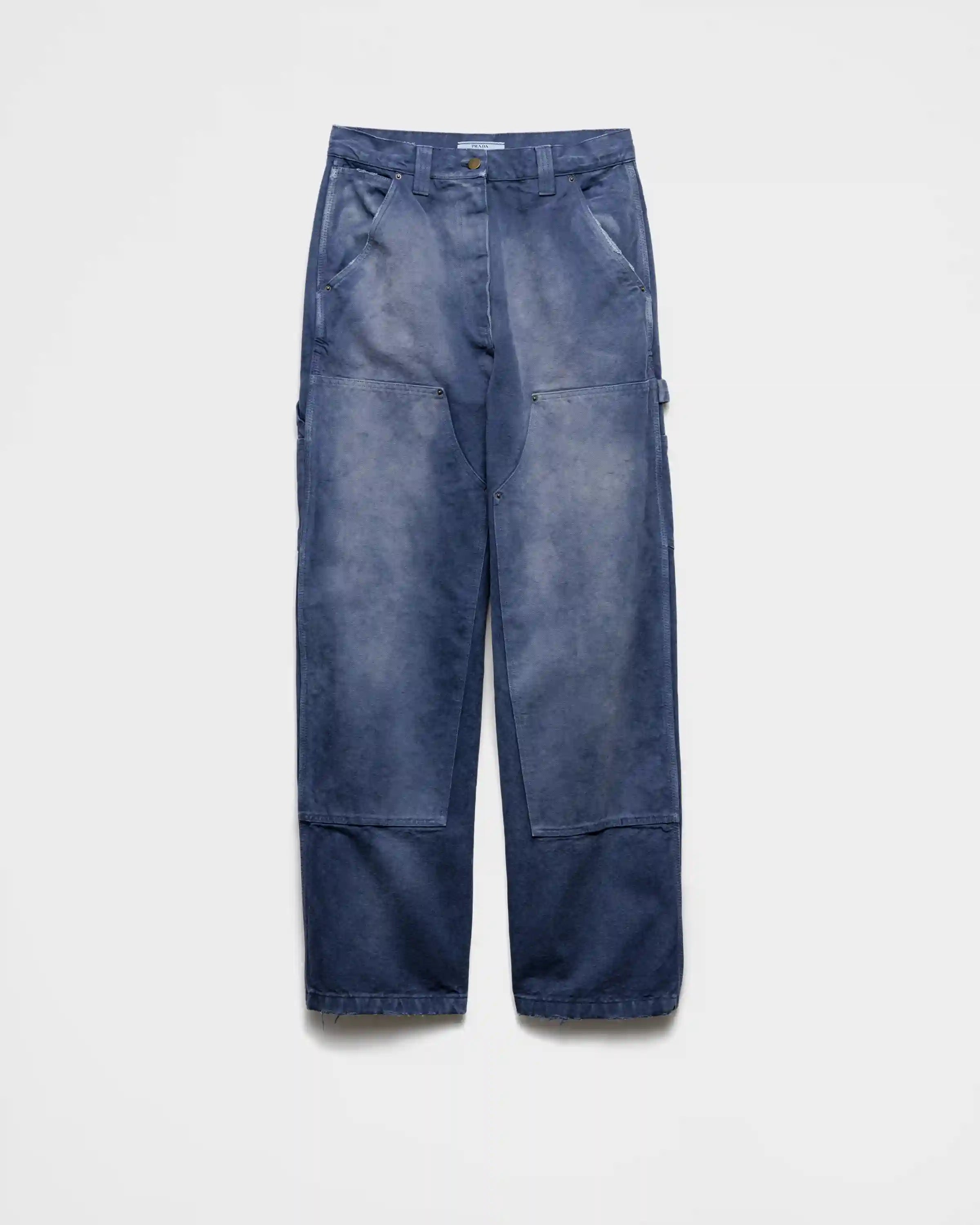 Canvas cargo pants