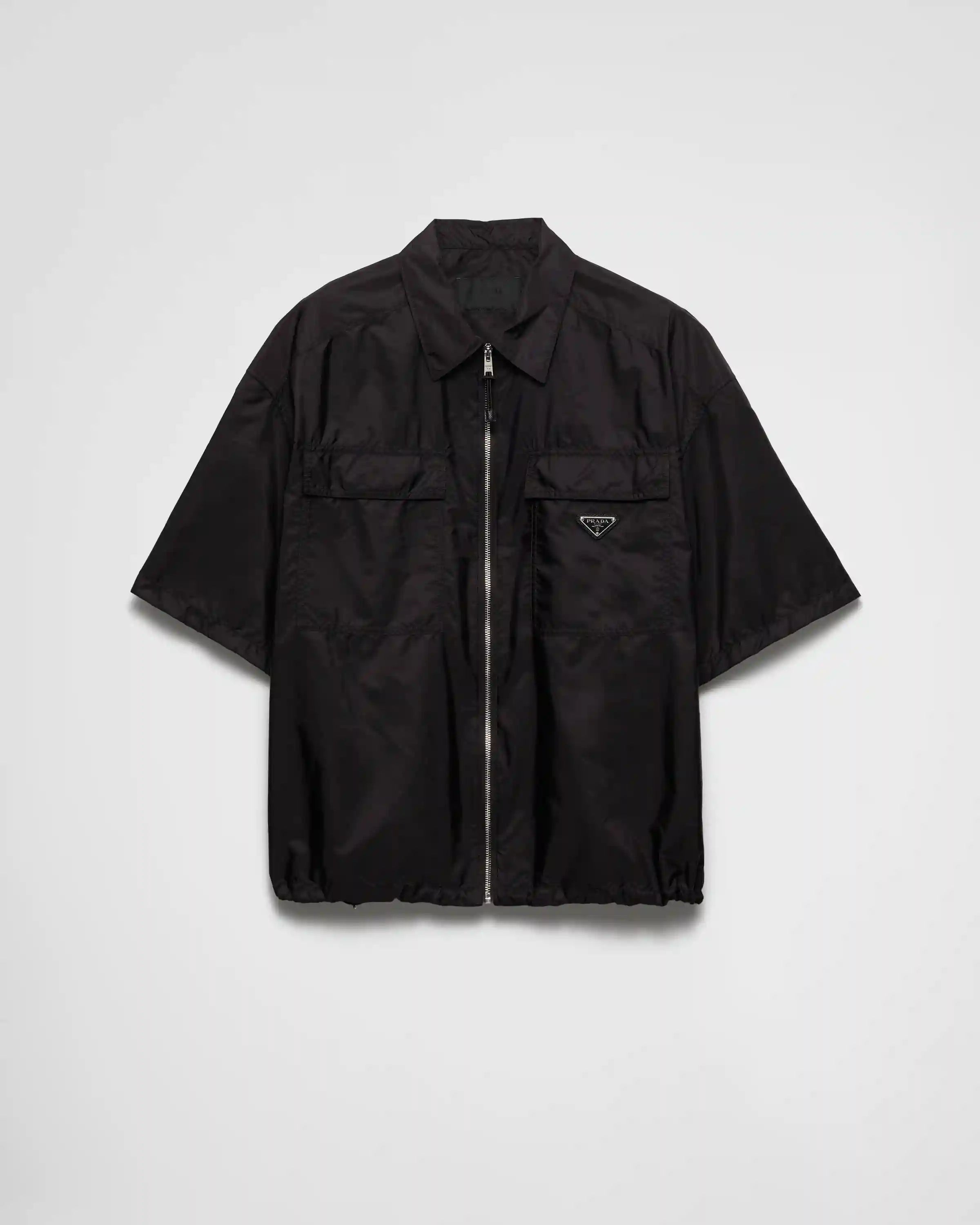 Short-sleeve light Re-Nylon shirt