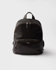 Distressed nappa leather backpack 