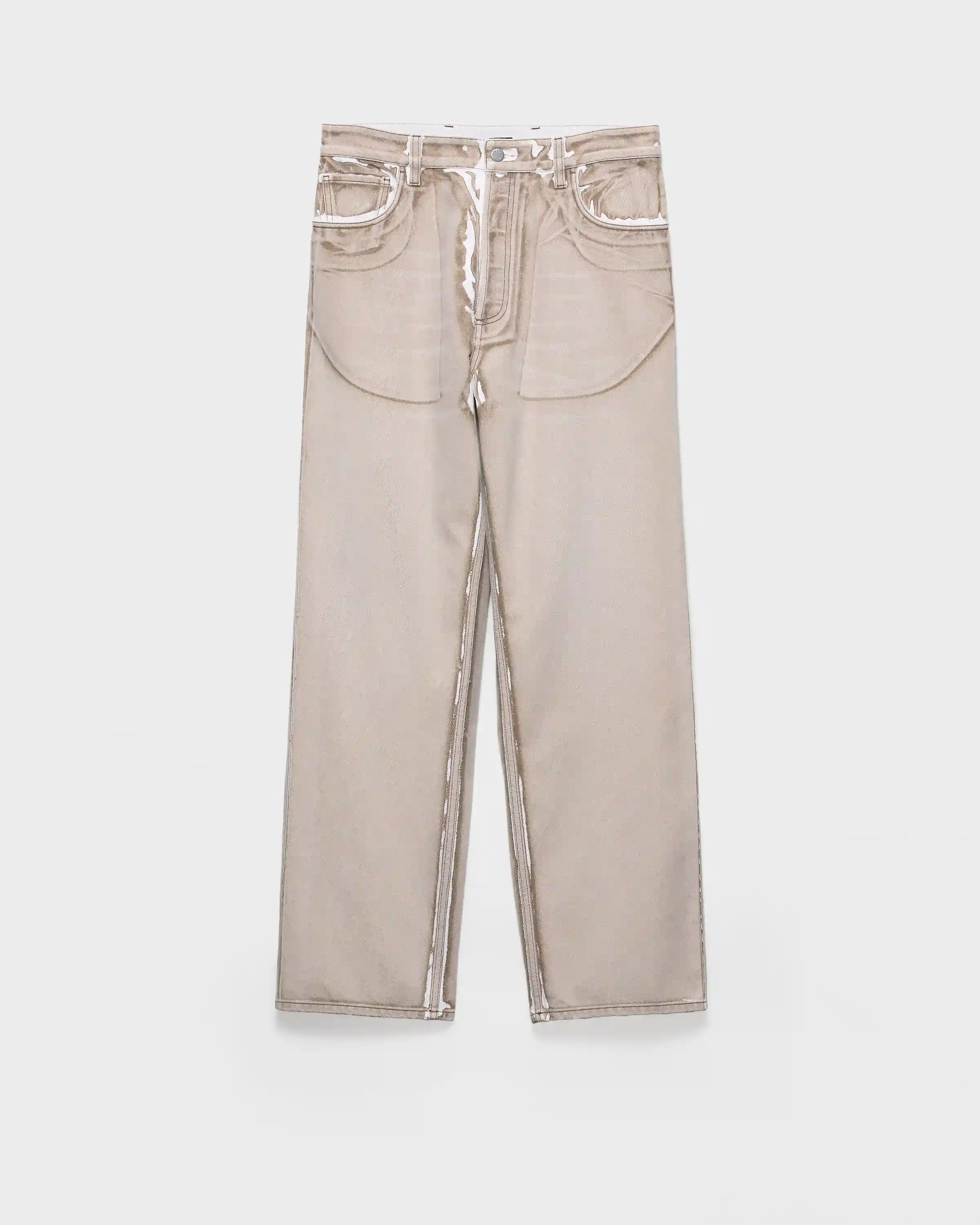 Bull denim five-pocket jeans