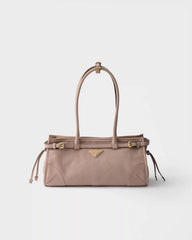 Prada Bonnie medium nubuck leather handbag