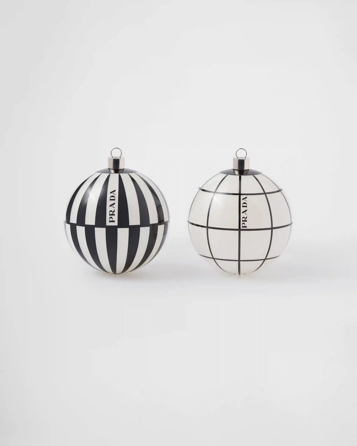Glass Christmas ornament set