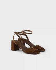 Suede sandals